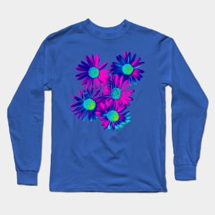 FLOWERS ABOVE VICE Long Sleeve T-Shirt